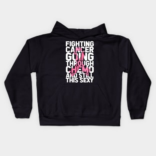 Cancer Survivor Cancer Patient Chemo Cancer Fighting Kids Hoodie